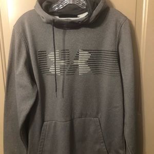 Mens medium under Armour Coldgear, hooded sweatshirt
